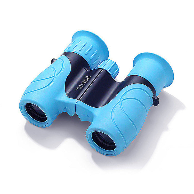 Compact 8x21 Kids High-Resolution & Shock Proof Binoculars Set