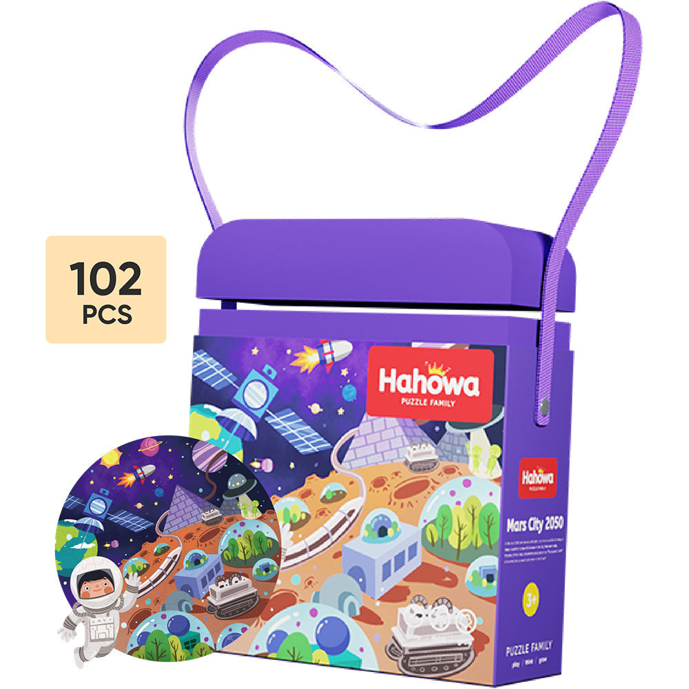 Children's Jigsaw Intellectual Puzzles Sealed in Lovely Bag